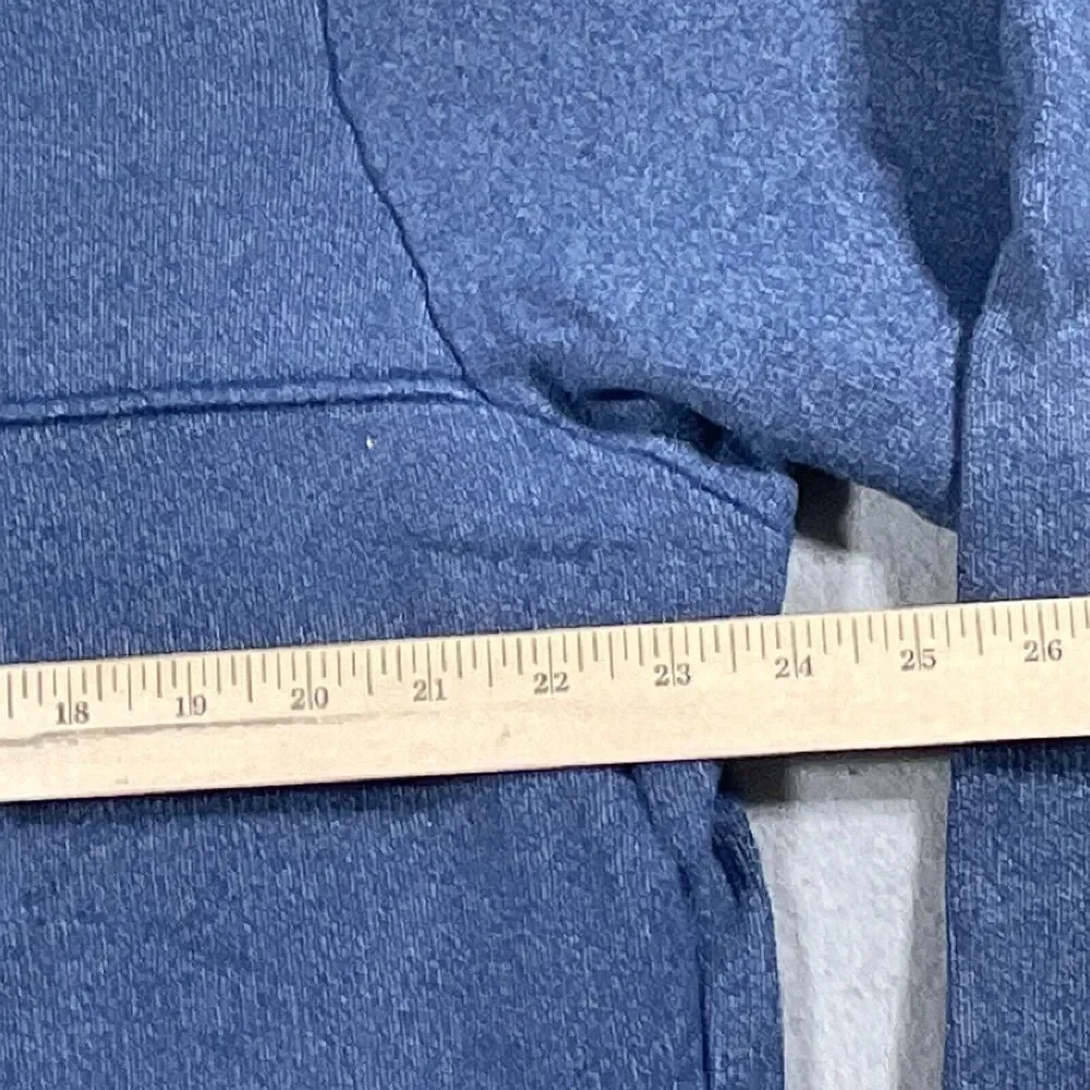 Columbia Sweater‎ Men Large Blue Front Pocket 1/4 Zip Sweatshirt Outdoors
